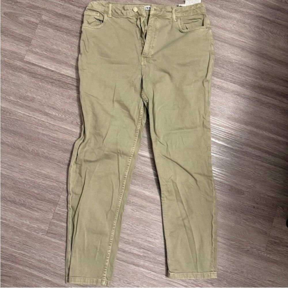 Casual Olive Trousers